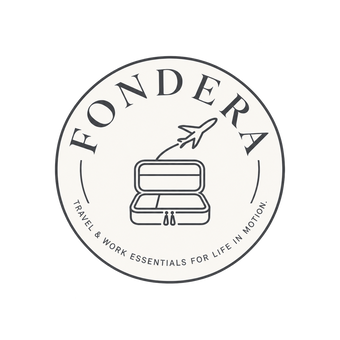 Fondera airplane and Tech Organizer circular logo
